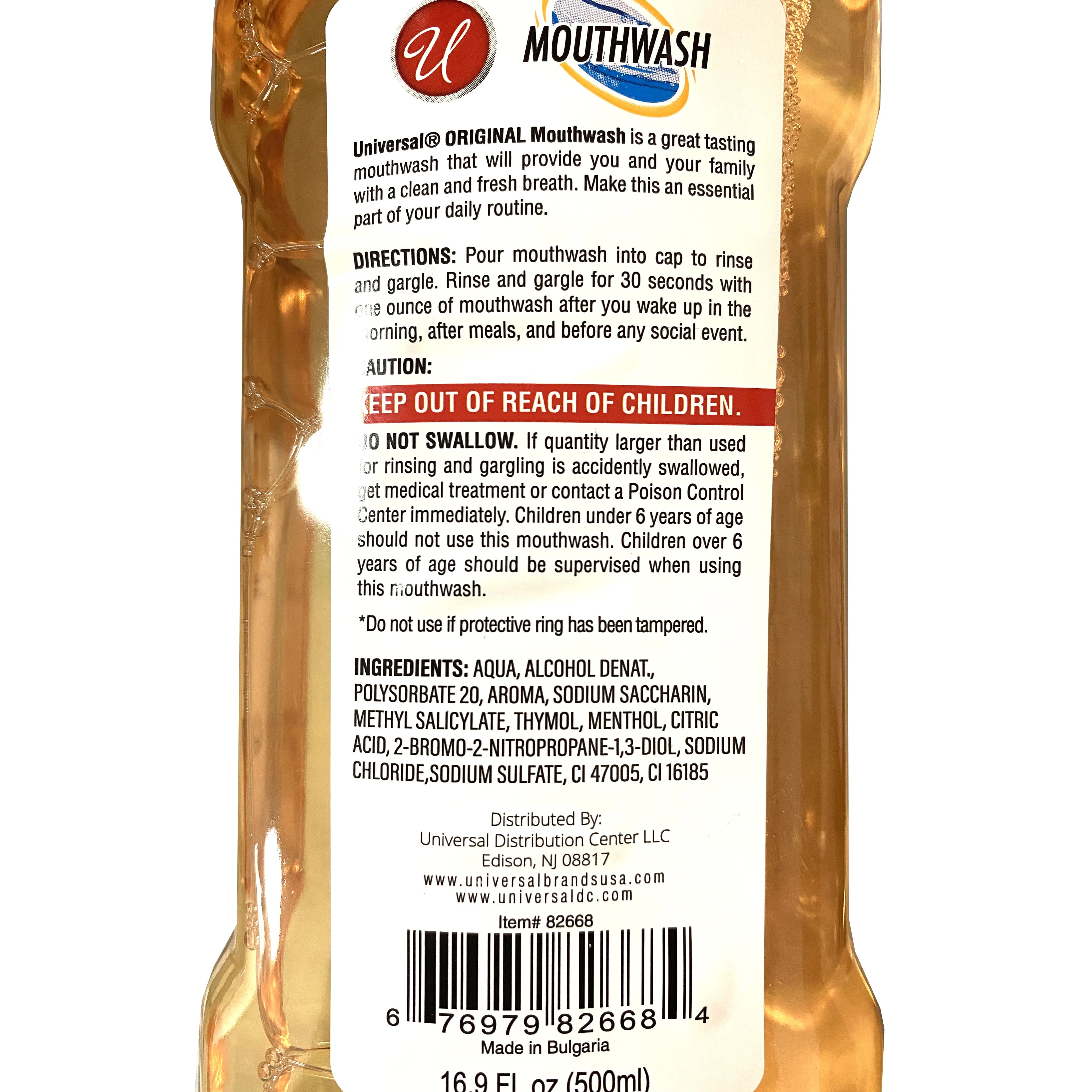 2 Original Mouthwash Oral Care Mouth Wash Rinse Clean Fresh Breath Gums 16.9oz