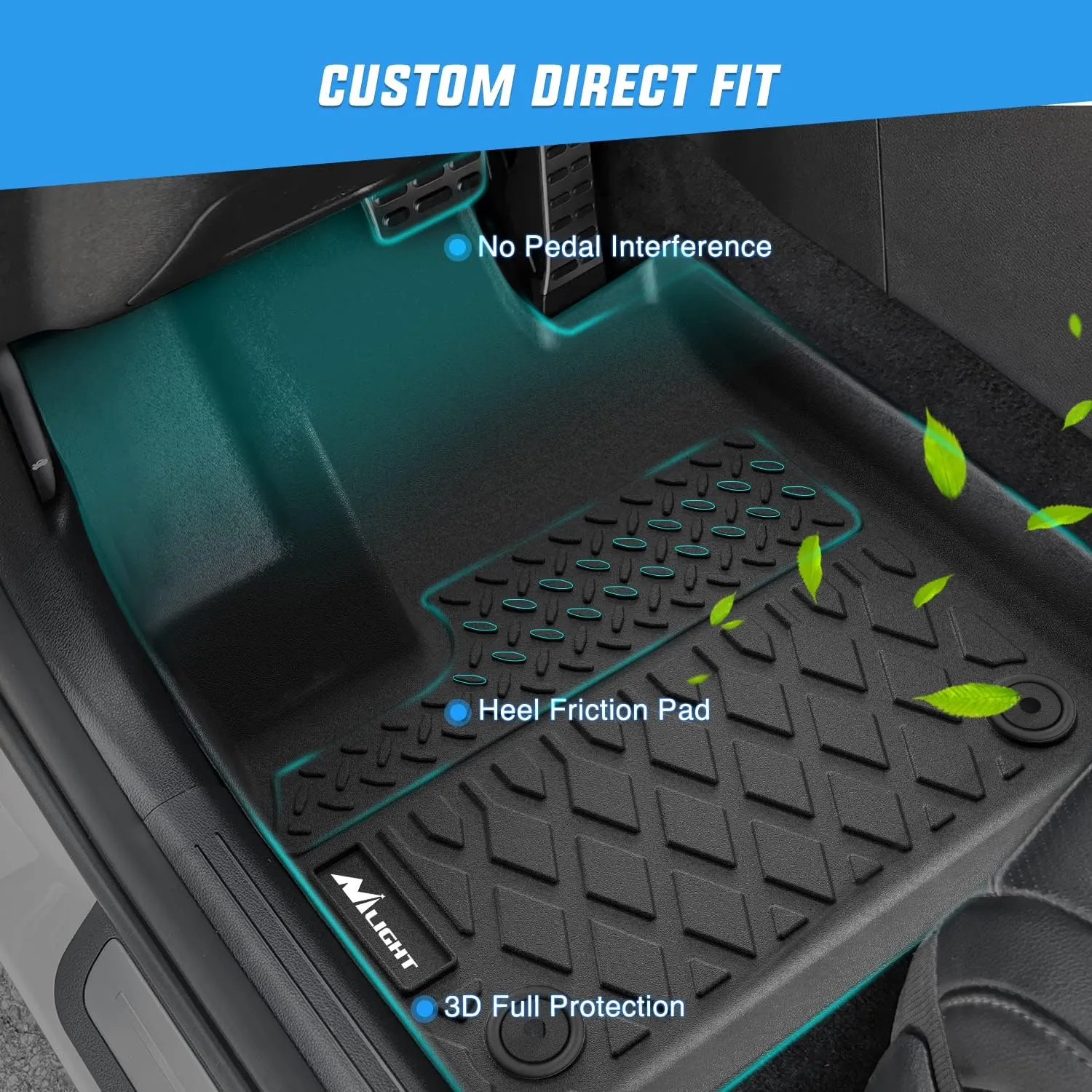 2019-2025 Toyota RAV4 TPE Floor Mats