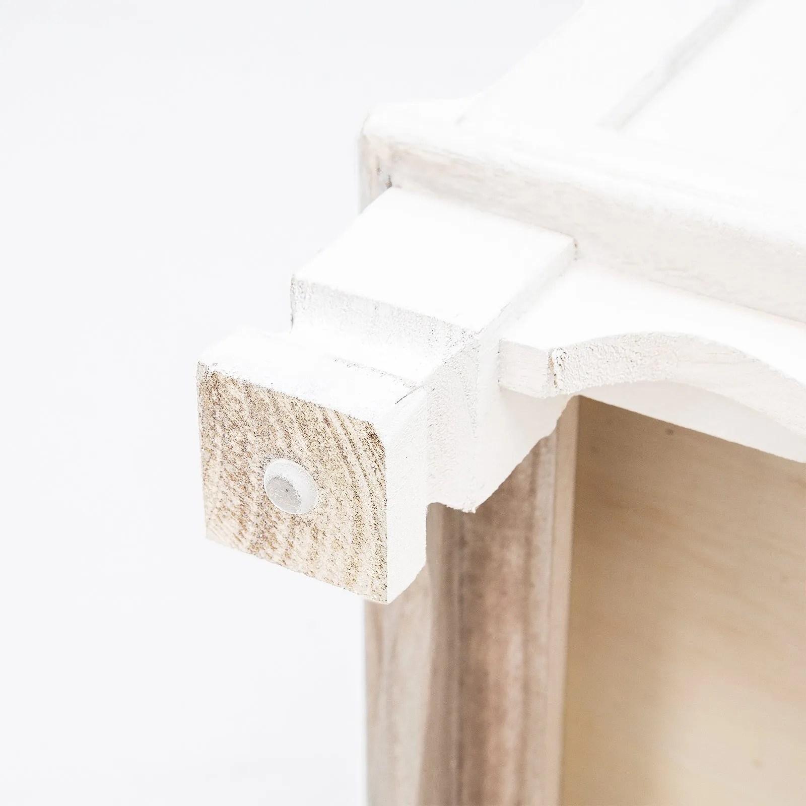 2X Bedside Table 2 Drawer Vintage Side Table Storage Cabinet Bedroom LYDIA WHITE