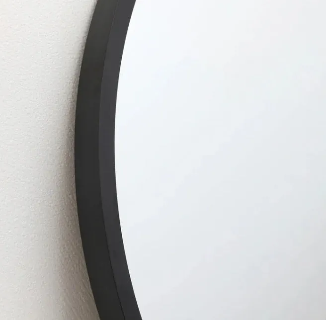 40" x 30"  MODERN HOME BLACK MIRROR