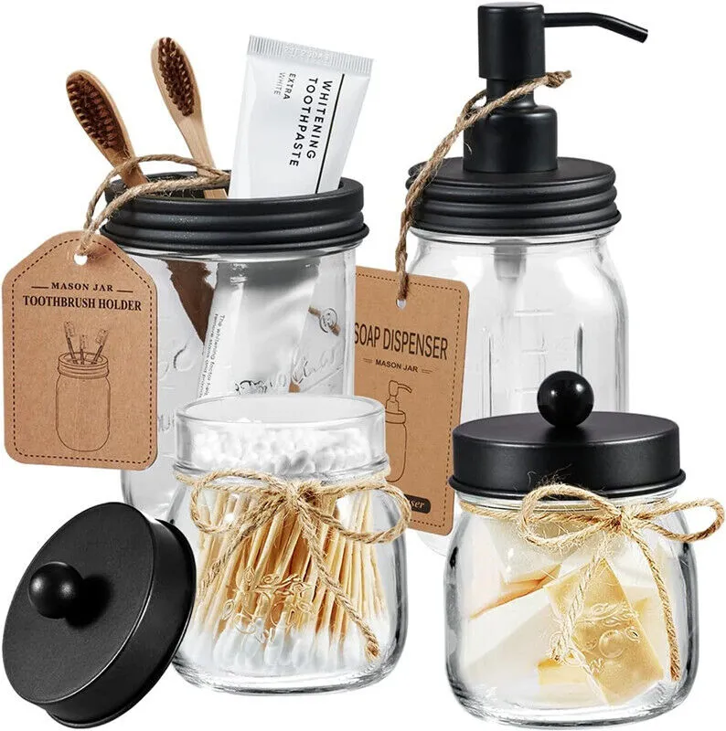 4x Portable Soap Dispensers | Refillable | Ideal for Lotion | Dish Soap | Hand Soap | AU