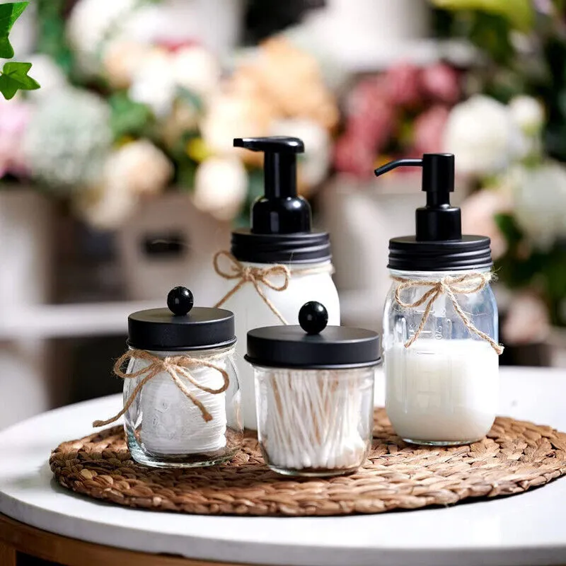 4x Portable Soap Dispensers | Refillable | Ideal for Lotion | Dish Soap | Hand Soap | AU