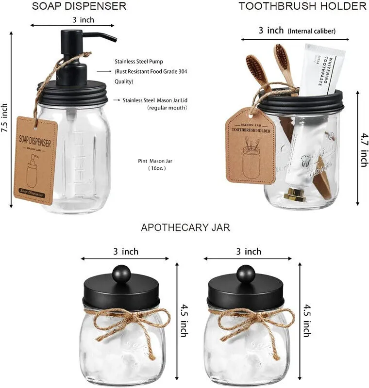 4x Portable Soap Dispensers | Refillable | Ideal for Lotion | Dish Soap | Hand Soap | AU