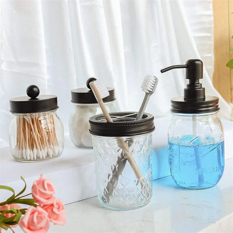 4x Portable Soap Dispensers | Refillable | Ideal for Lotion | Dish Soap | Hand Soap | AU