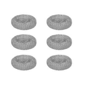6 Pack Household Cleaning | Stainless Steel Jumbo Scourers