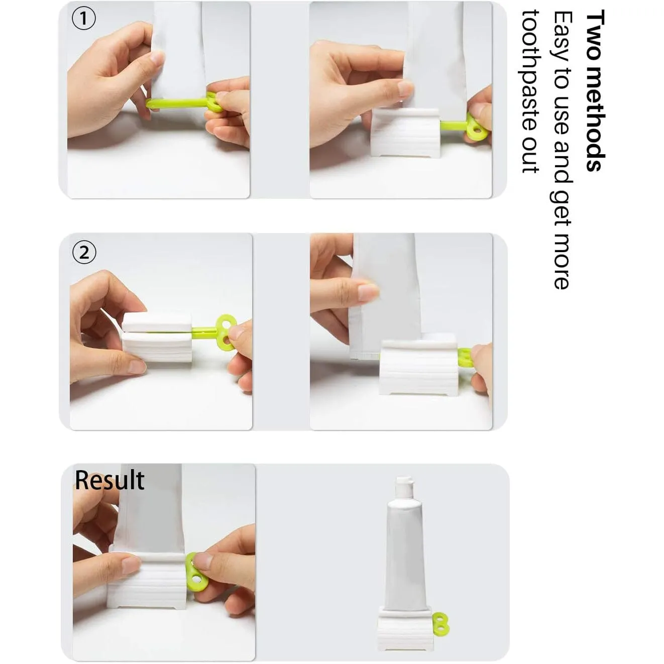6-Pieces: Multi-Purpose Toothpaste Dispenser