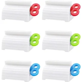 6-Pieces: Multi-Purpose Toothpaste Dispenser
