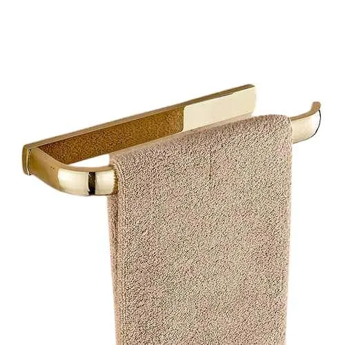 Antique Brass Lavatory Towel Rack Bathroom Accessory