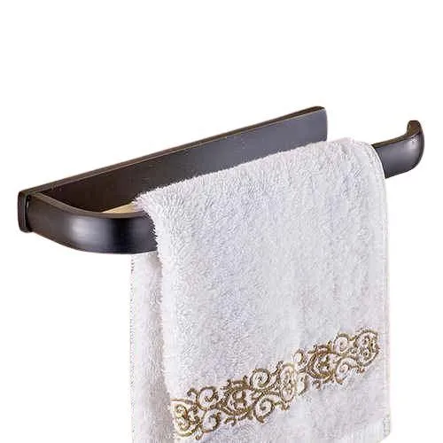 Antique Brass Lavatory Towel Rack Bathroom Accessory