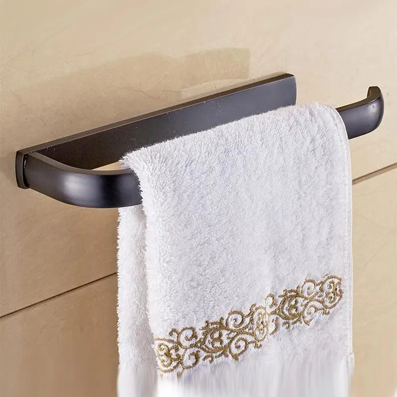Antique Brass Lavatory Towel Rack Bathroom Accessory