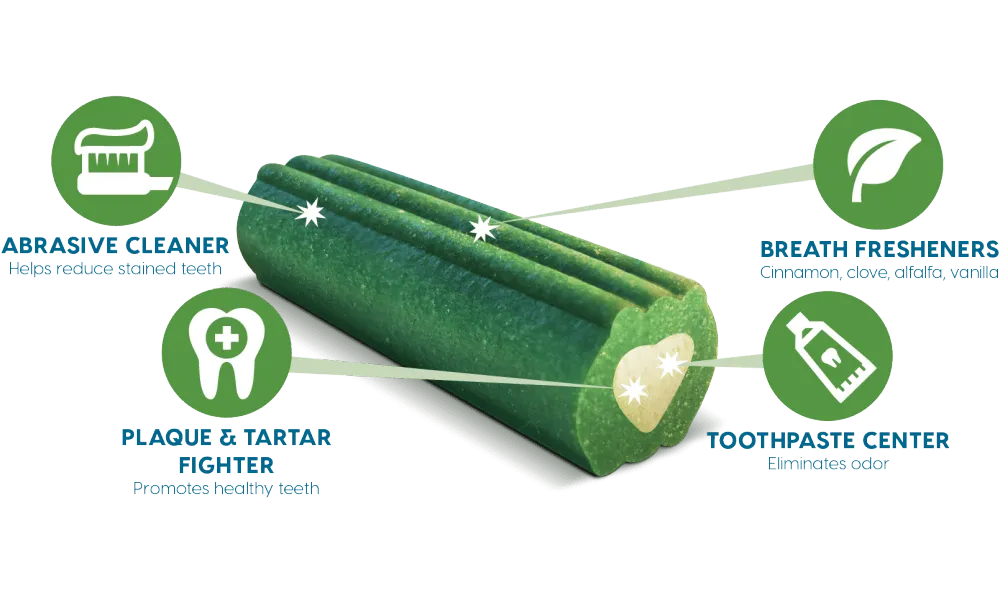 Ark Naturals Brushless Toothpaste Large Dog Treats