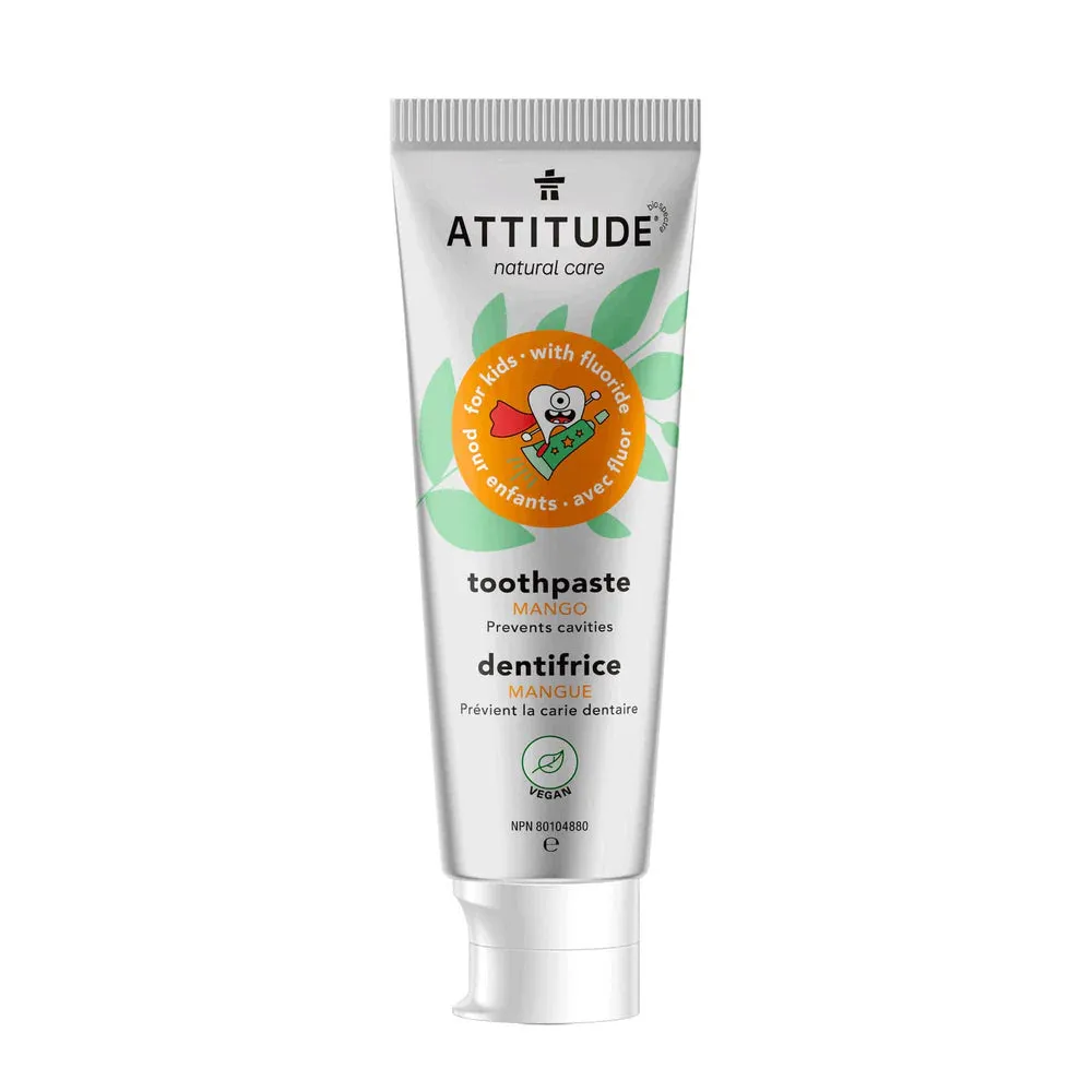 Attitude Toothpaste with Fluoride for Children - Assorted Flavours