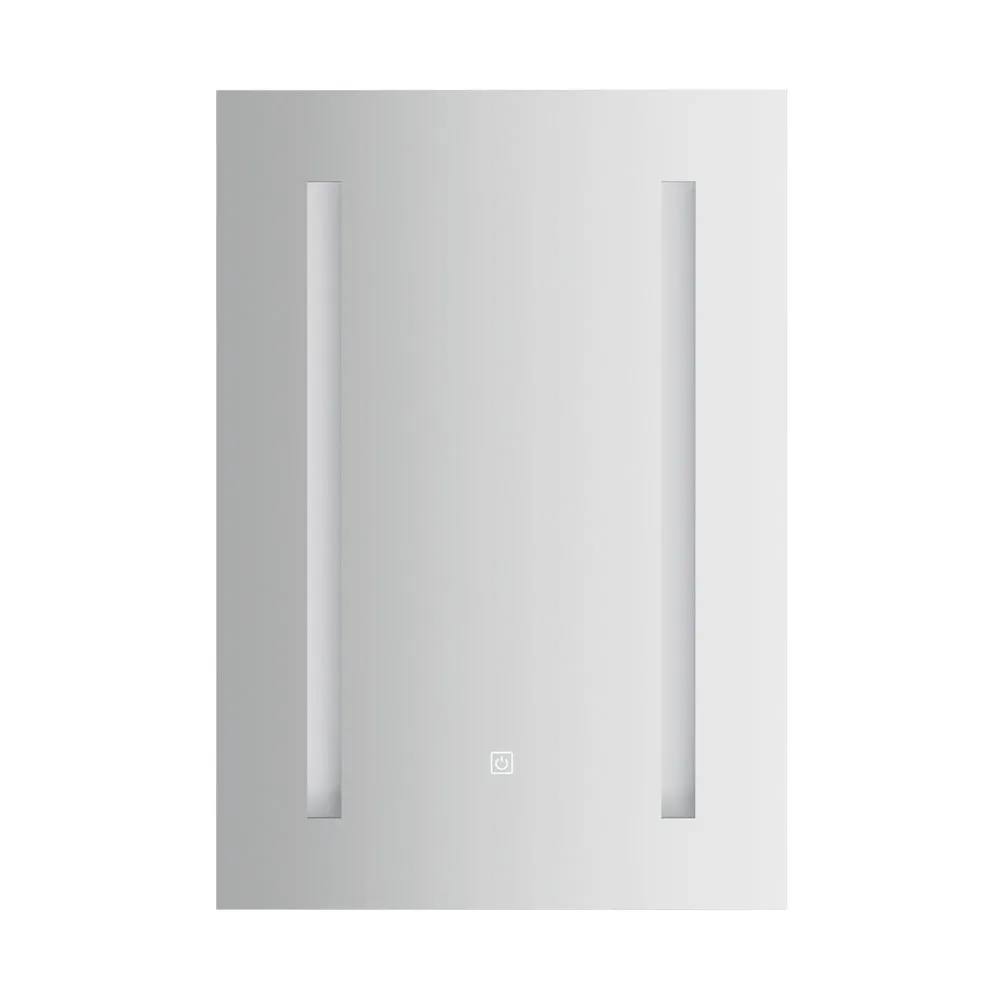Bathroom Mirror Wall Cabinet LED Light Medicine Makeup Storage Shelves Organiser
