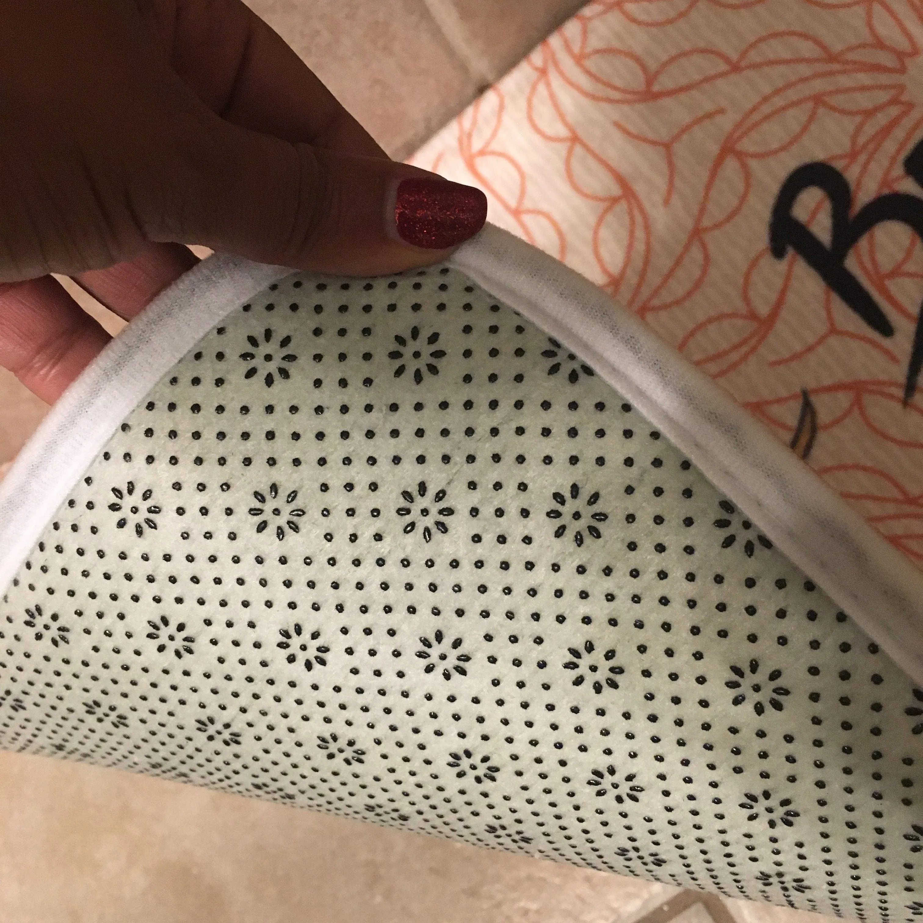 Beautifully Blessed Memory Foam Bath Mat