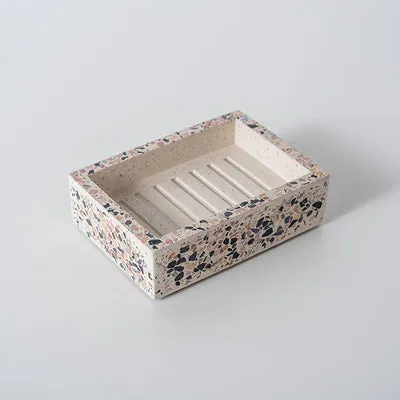 Bella Terrazzo Bathroom Accessory Set