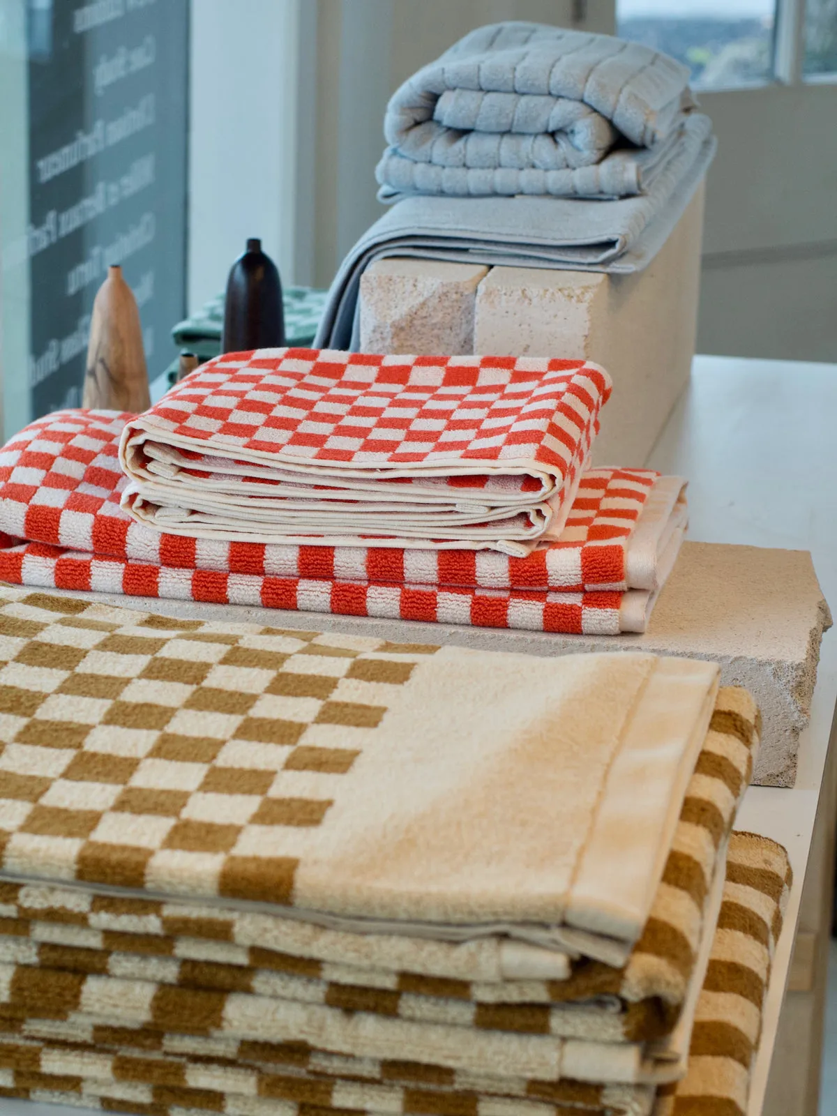 Beppu Bath Mat - Paloma Sun / Ecru