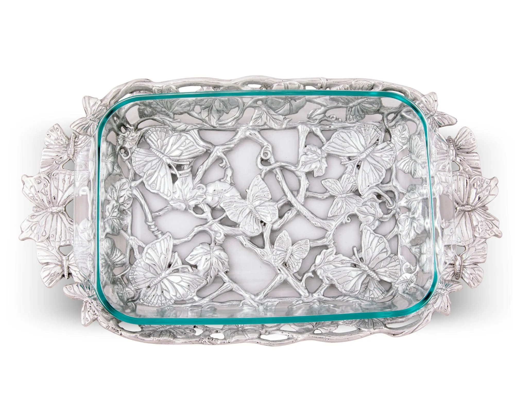 Butterfly Pyrex Holder 3qt