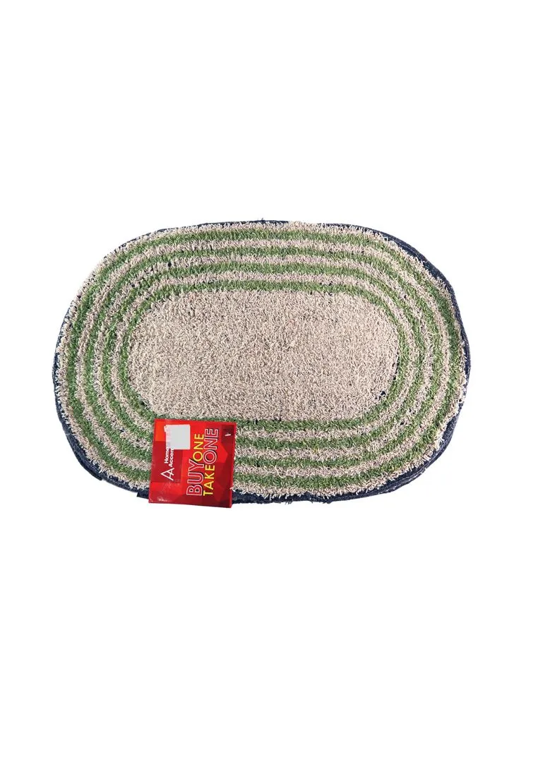 Buy 1 Take 1 Cotton Oval Bath Mat - 40 x 60cm (8010)