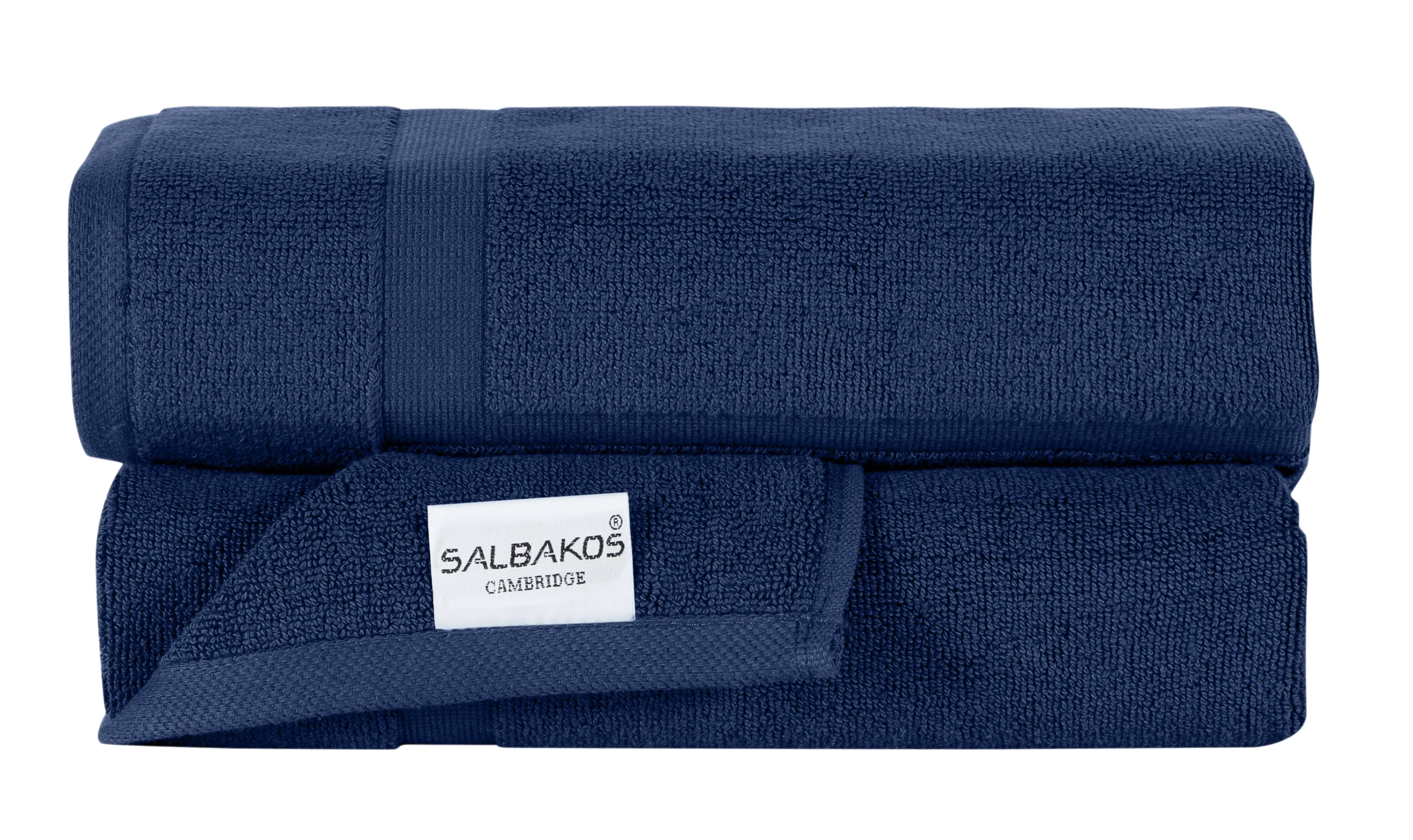 Cambridge Panel Bath Mats Pack of 2, Turkish Cotton Hotel & Spa Bath Rug Set, 900 GSM, 20"x34" by Classic Turkish Towels