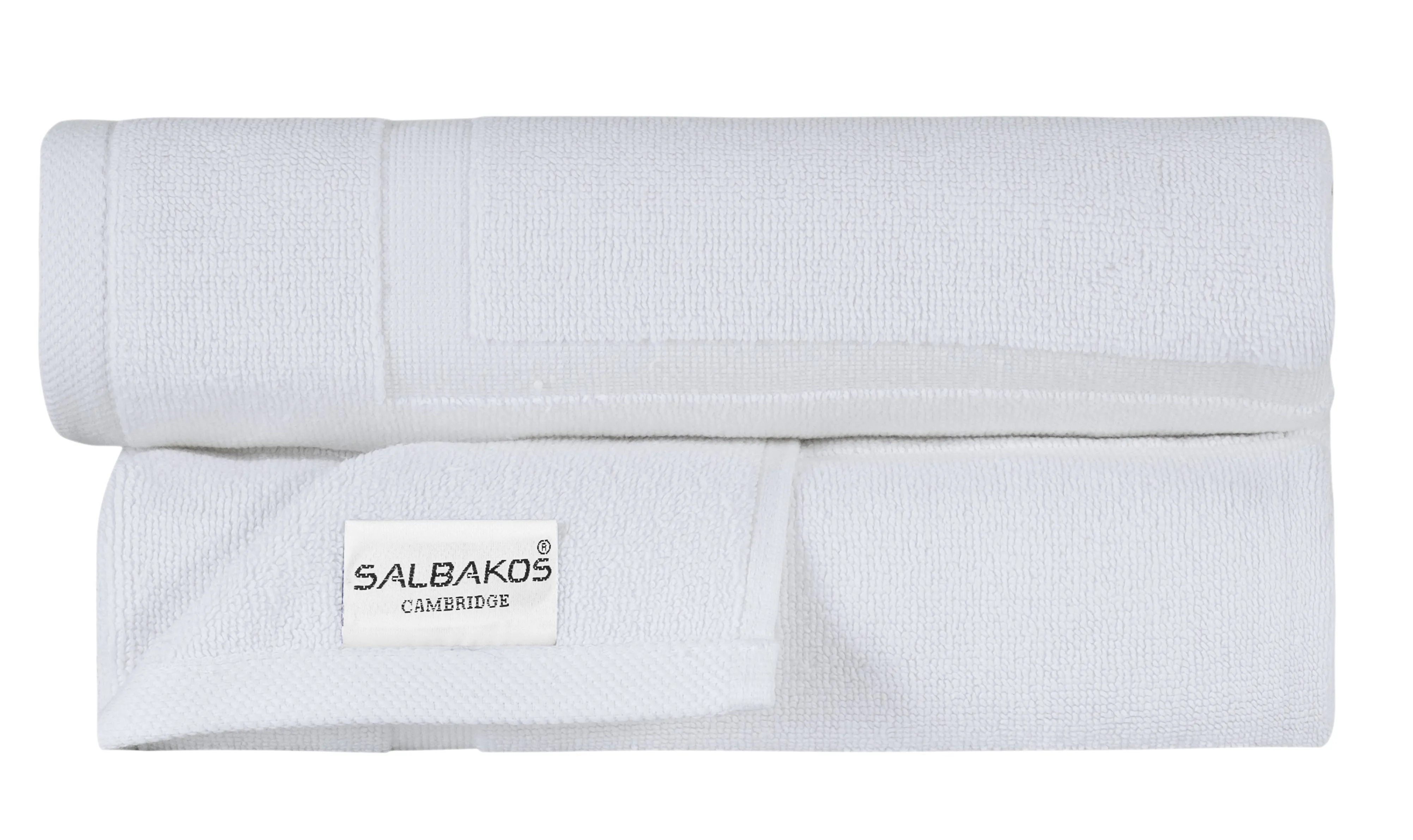 Cambridge Panel Bath Mats Pack of 2, Turkish Cotton Hotel & Spa Bath Rug Set, 900 GSM, 20"x34" by Classic Turkish Towels
