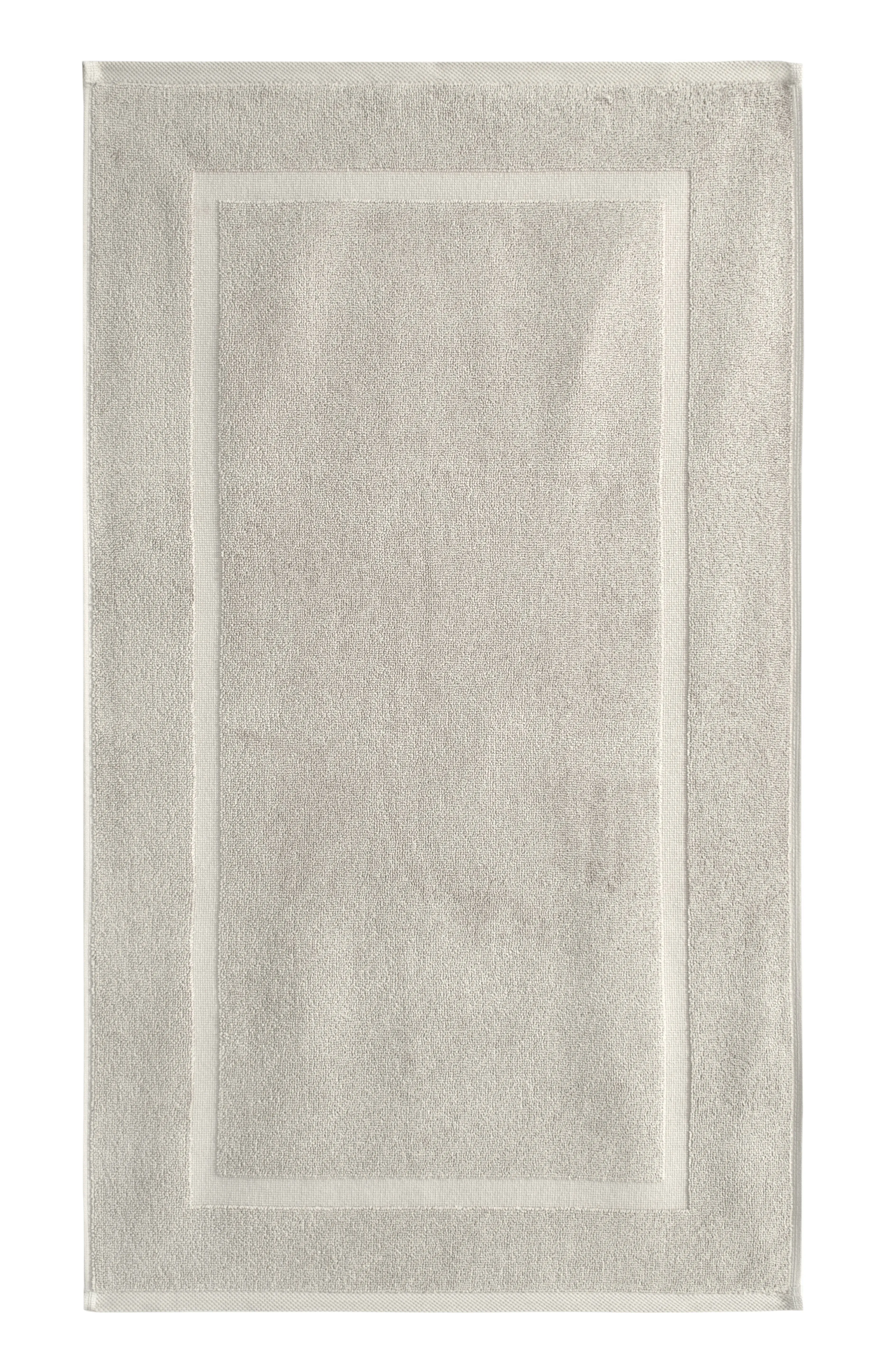 Cambridge Panel Bath Mats Pack of 2, Turkish Cotton Hotel & Spa Bath Rug Set, 900 GSM, 20"x34" by Classic Turkish Towels