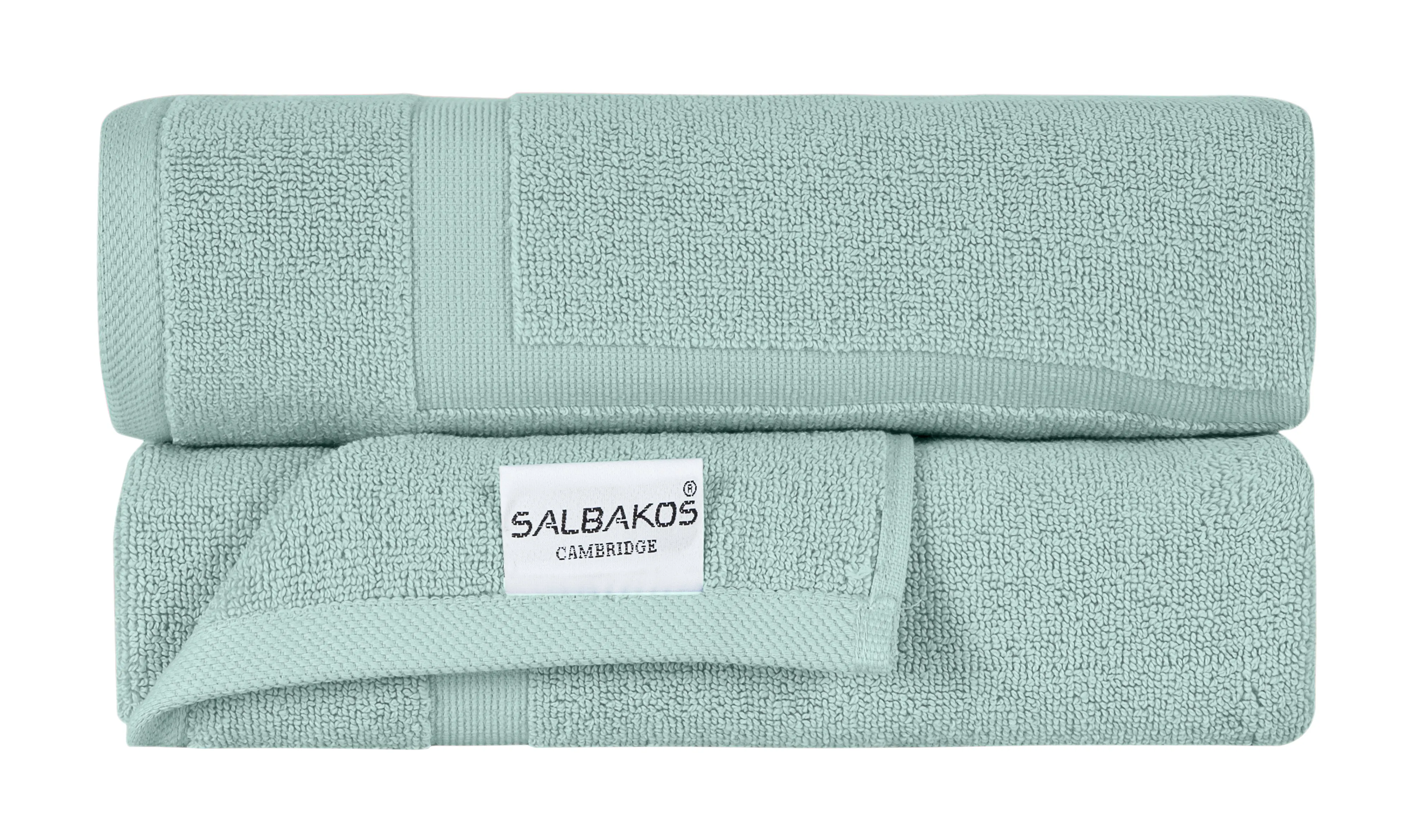 Cambridge Panel Bath Mats Pack of 2, Turkish Cotton Hotel & Spa Bath Rug Set, 900 GSM, 20"x34" by Classic Turkish Towels