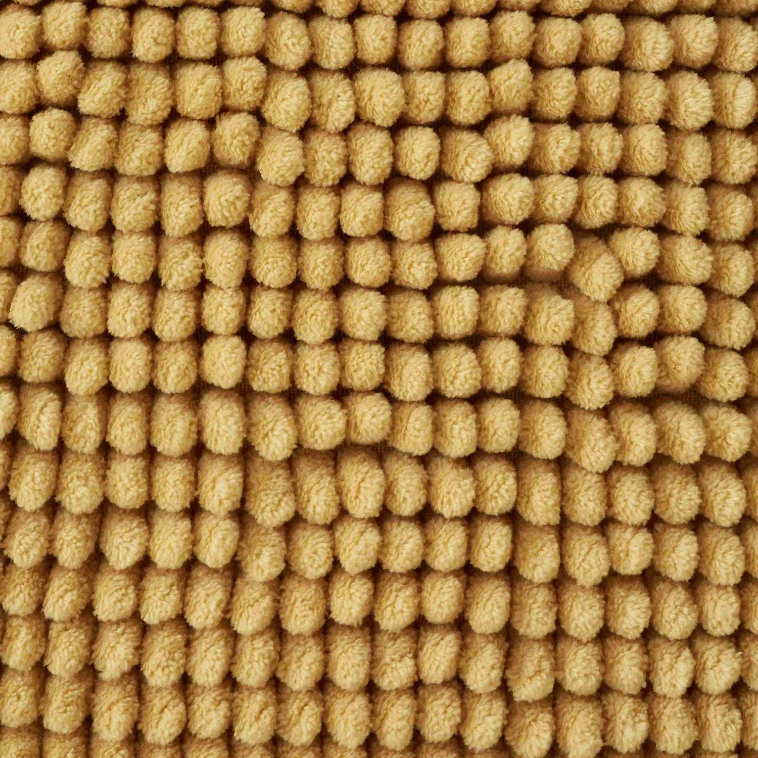 Catherine Lansfield Ochre 1200Gsm Bobble Bath Mat