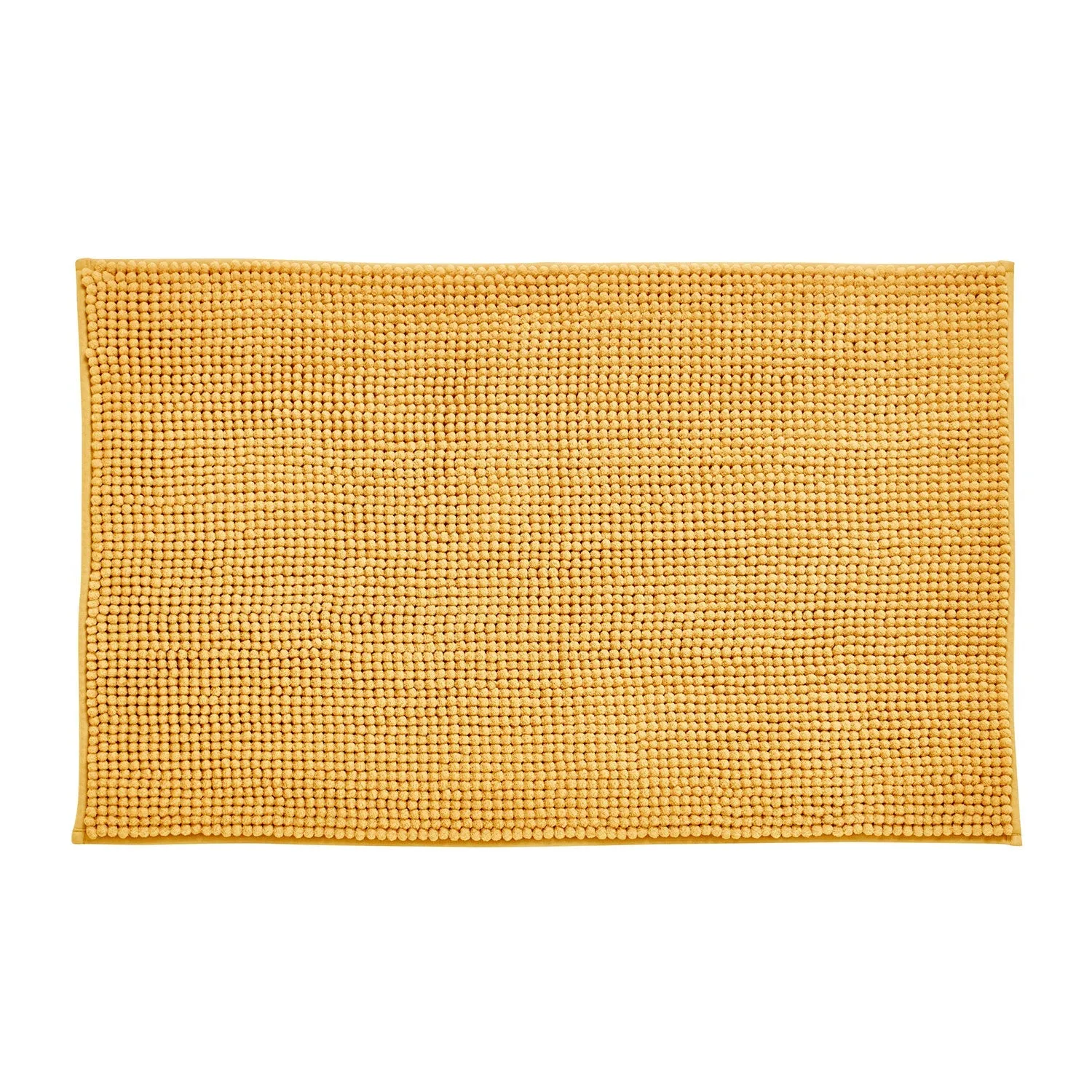 Catherine Lansfield Ochre 1200Gsm Bobble Bath Mat