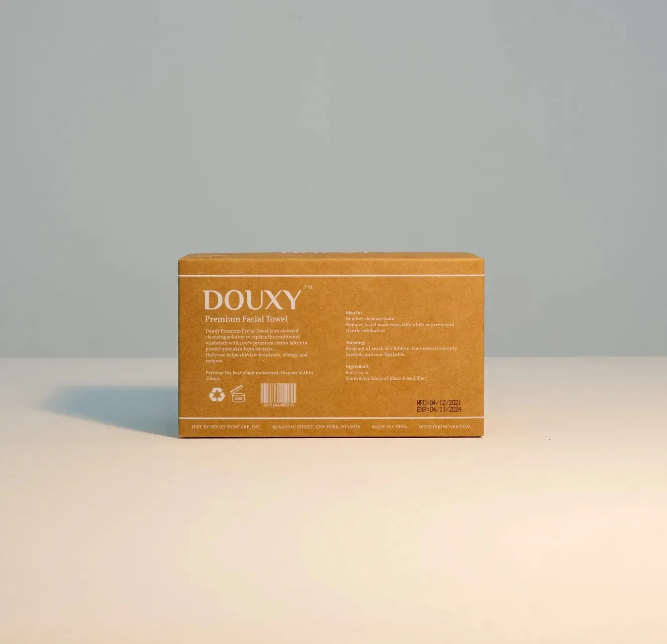 Douxy Eco-Friendly Plant Based Premium Disposable Facial Towels
