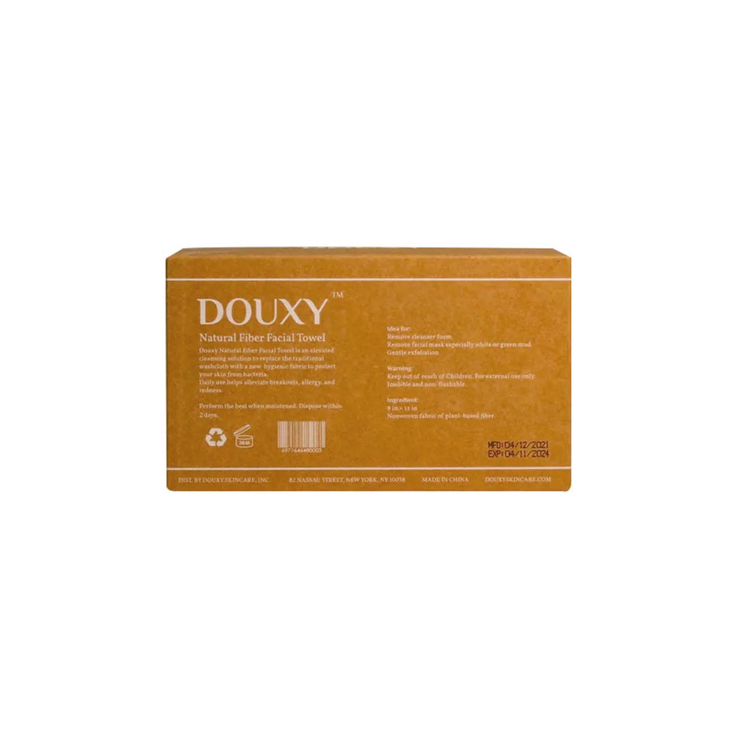 Douxy Eco-Friendly Plant Based Premium Disposable Facial Towels