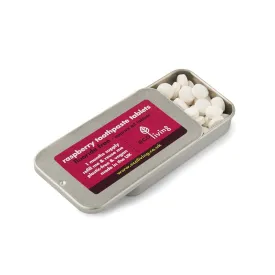 EcoLiving Toothpaste Tablets with Fluoride - Raspberry