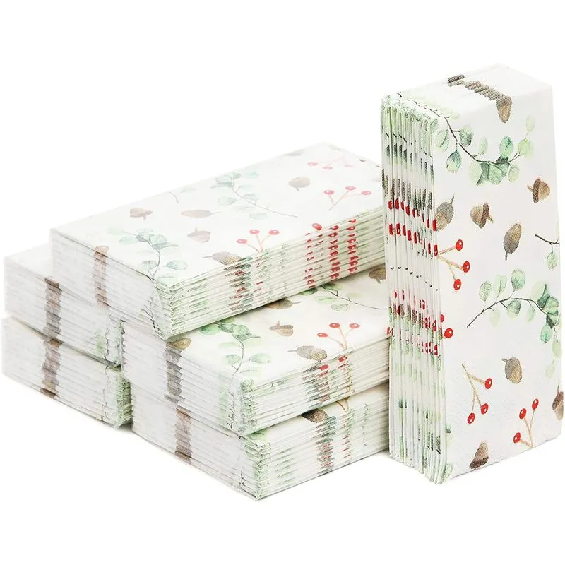 Holiday Pocket Tissues, Travel Size Wipes (24 Pack)