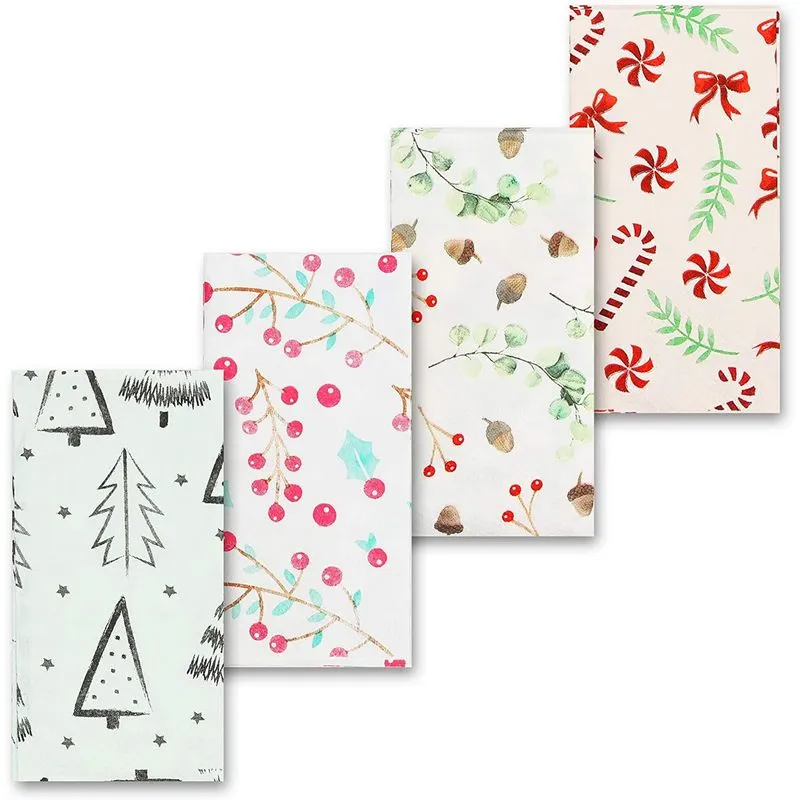 Holiday Pocket Tissues, Travel Size Wipes (24 Pack)
