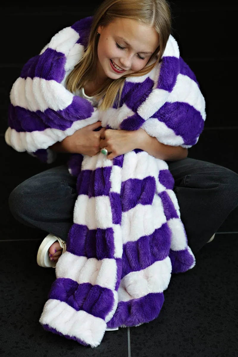 Hugs Grape Blanket