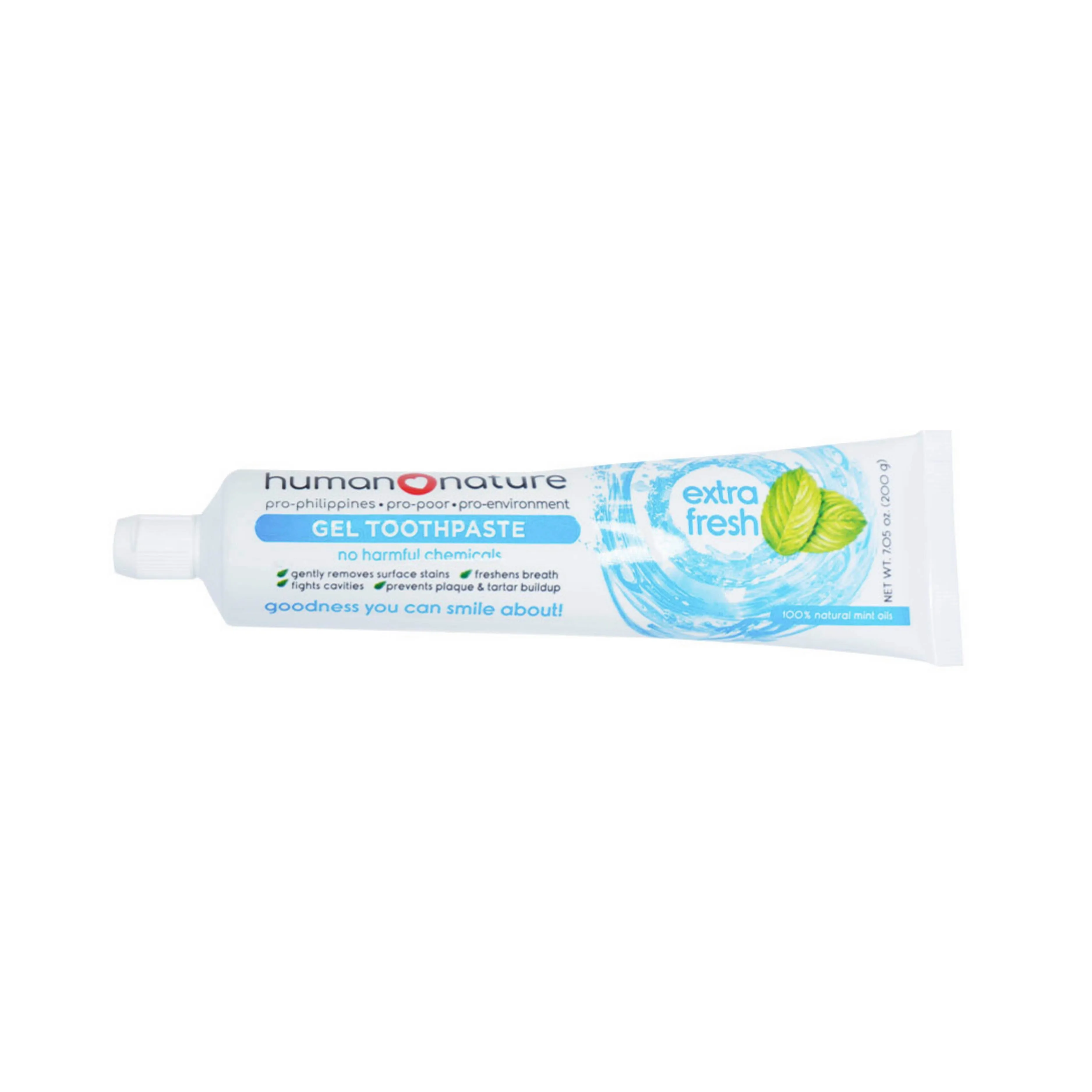 Human Nature Natural Gel Toothpaste 200g - Extra Fresh