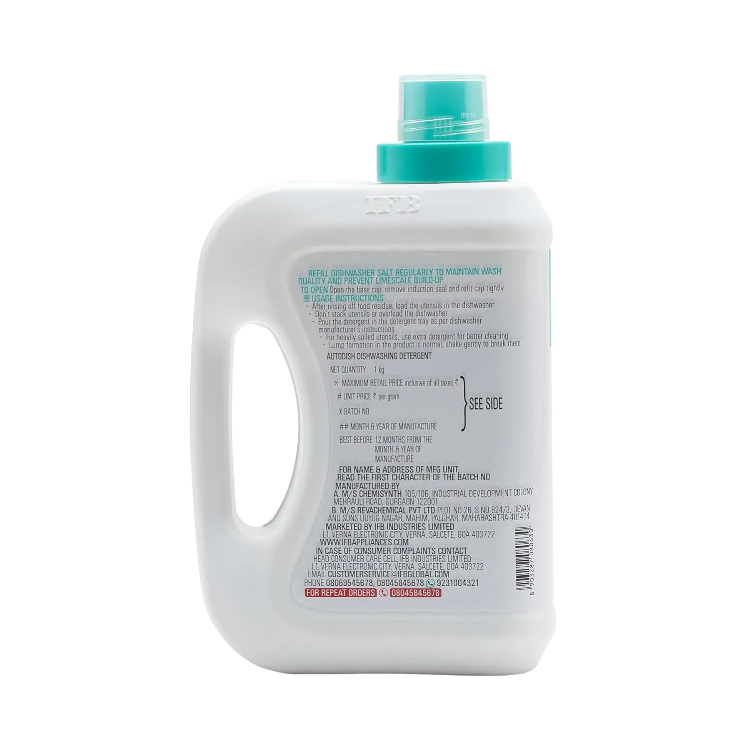 IFB Essentials Autodish - Dishwashing Detergent 1kg