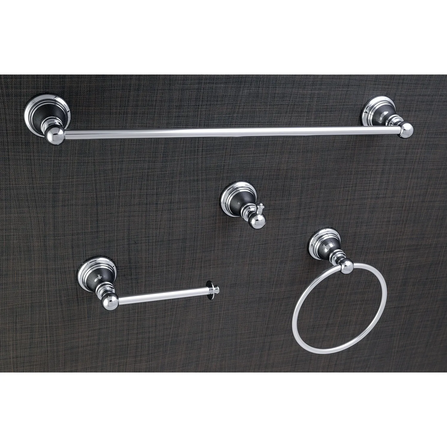 Kingston Brass American Classic 4-Piece Bathroom Accessory Set