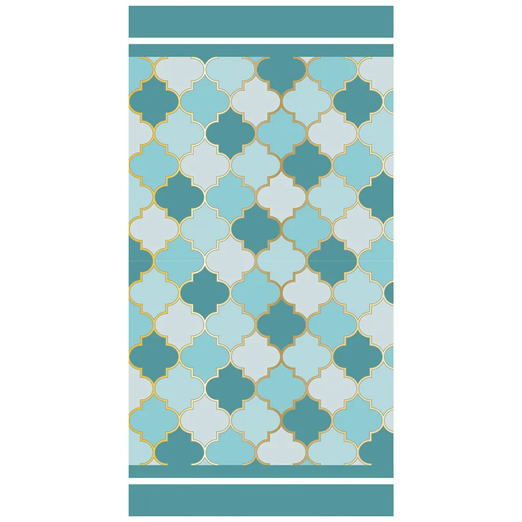 Lantern Grid Bath Towel