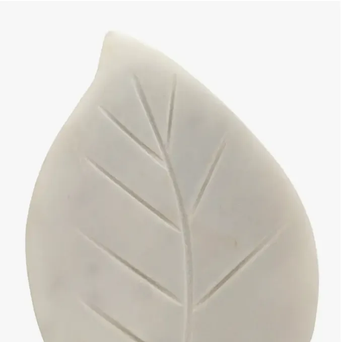 Leaf Marble Spoon Rest