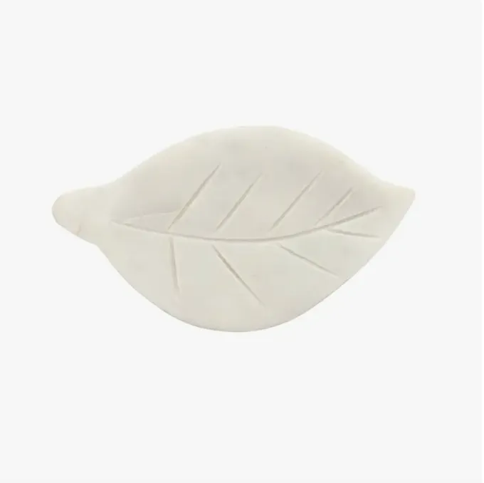 Leaf Marble Spoon Rest