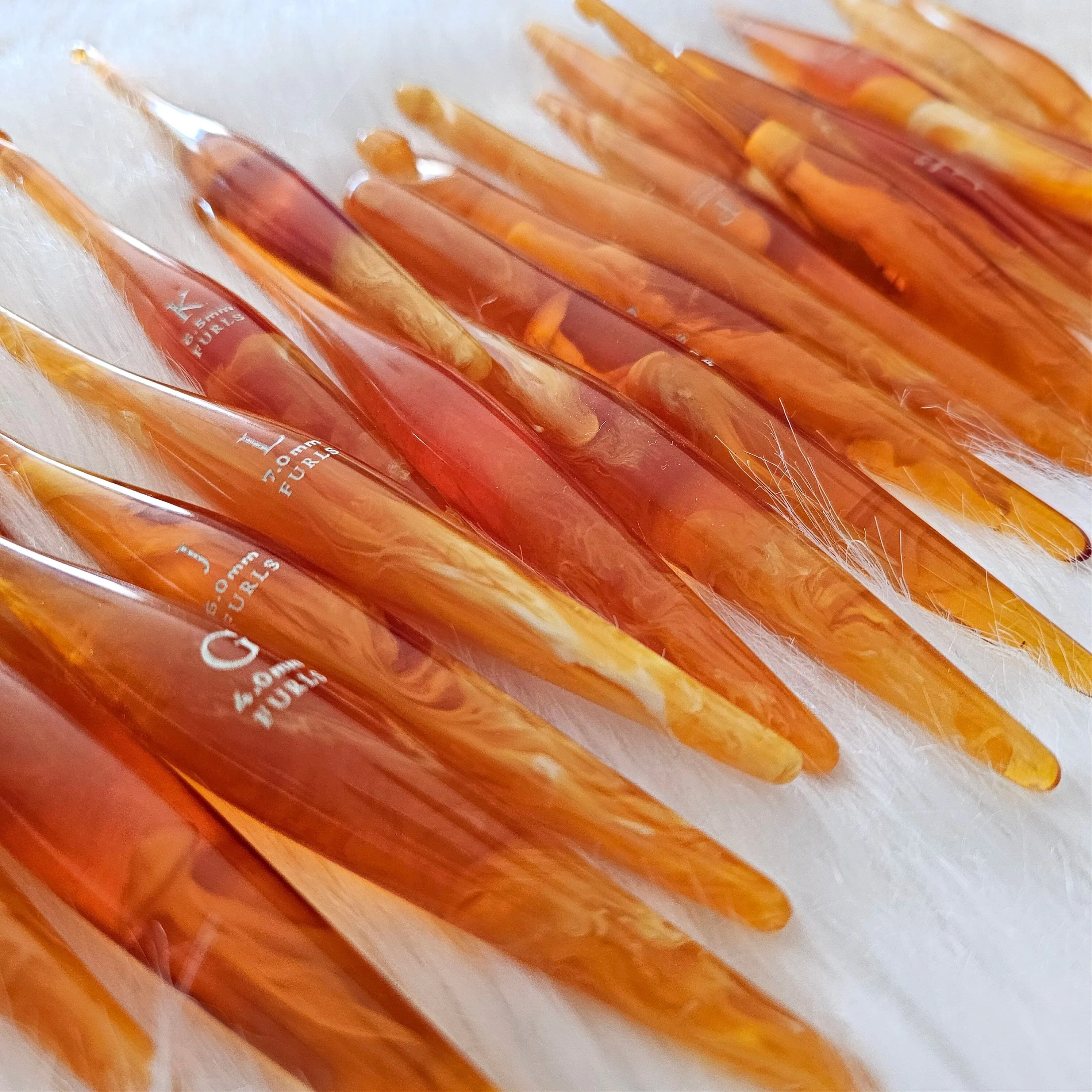 Leo Streamline Zodiac Crochet Hooks
