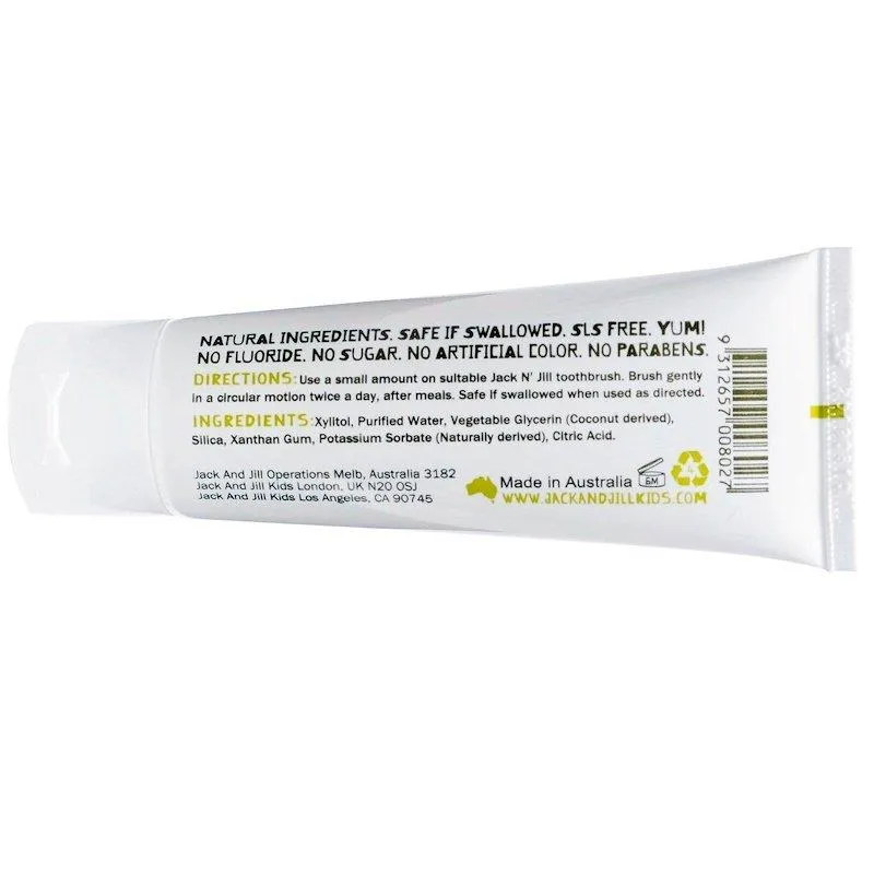 Natural Toothpaste - Flavor Free by Jack N' Jill