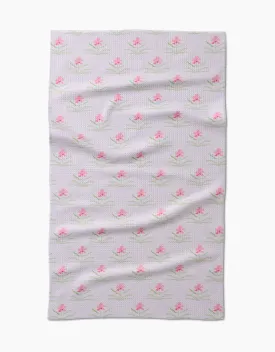 Orchids In Bloom Tea Towel