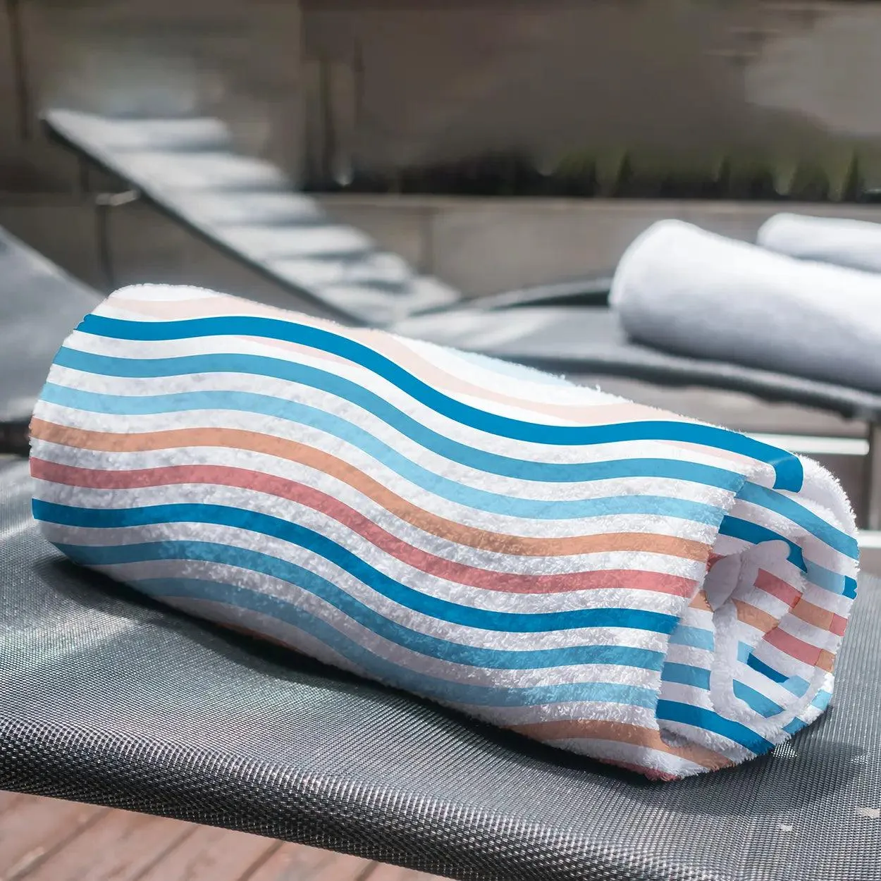 Personalized Photo Bath Towel