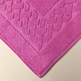 Pink Lavender Luxury Cotton Bath Mat