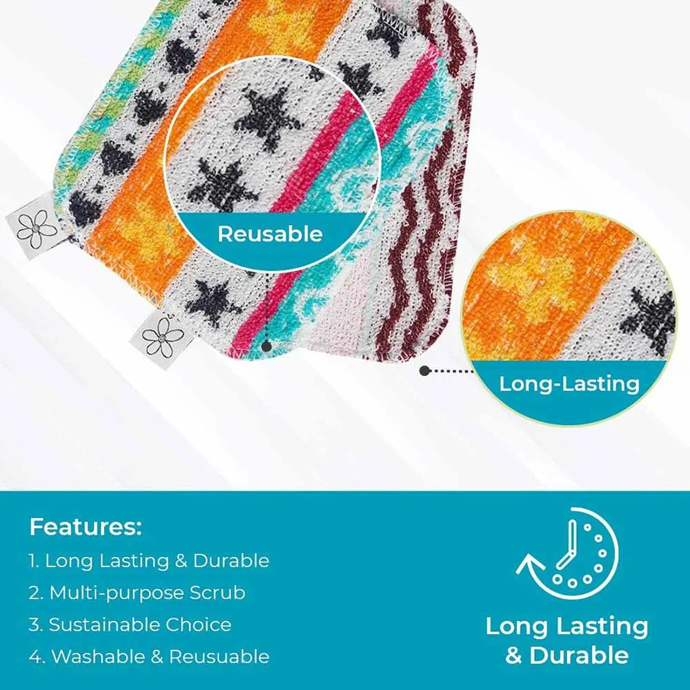 Skoy Repurposed Towelling Scrubber