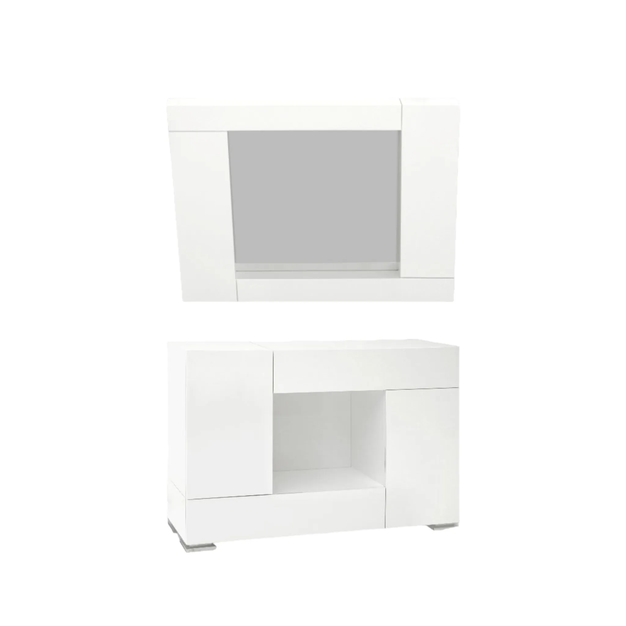Spoon White Console Table
