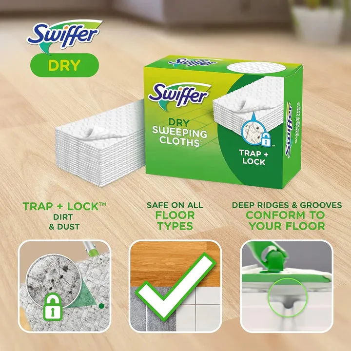 Swiffer Sweeper Wet Mopping Cloths With Fresh Scent- 2 X 30 Refills