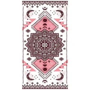 Traditional National Printing Bath Towel