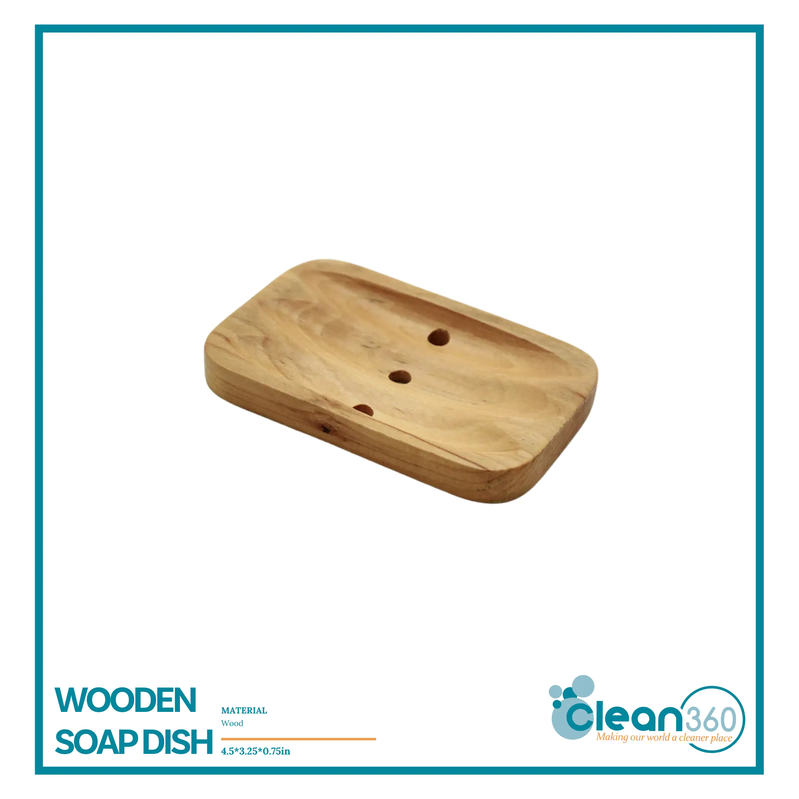 Wooden Soap Dish